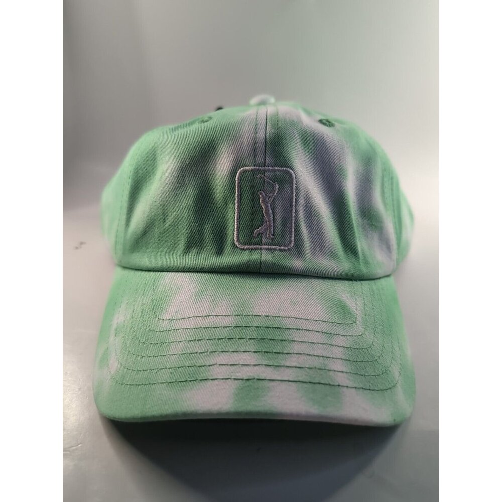 PGA TOUR Women's Tie-dye Baseball Hat Green One Size NWT